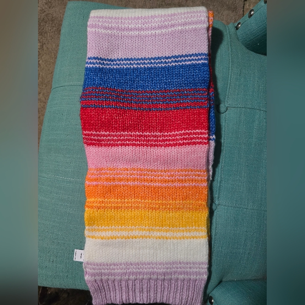 Old Navy Multicolor Striped Scarf